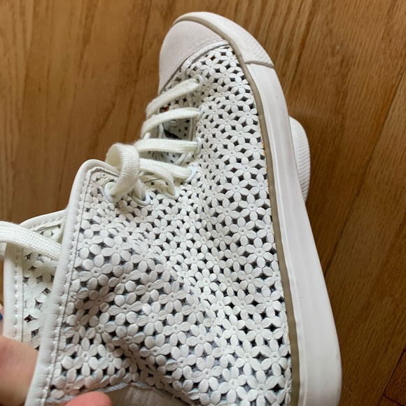 Tory Burch leather hight top sneakers - Picture 4 of 7